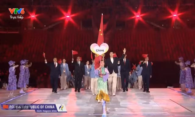 Trực tiếp lễ khai mạc Asiad 20: Rực rỡ sắc màu công nghệ và văn hóa Nhật Bản