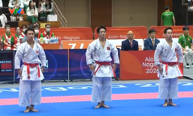 Trực tiếp Asiad 20 ngày 23/9: Kata đồng đội nam tranh HCĐ với Malaysia