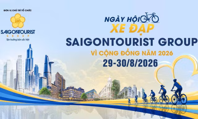 Sôi động Ngày hội xe đạp Saigontourist Group vì cộng đồng tại TPHCM