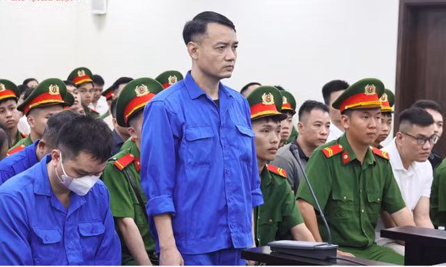 Bị cáo Vũ Mạnh Cường.