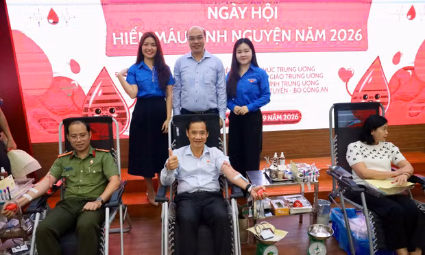 Tuổi trẻ MTTQ, các đoàn thể Trung ương lan tỏa tinh thần hiến máu tình nguyện