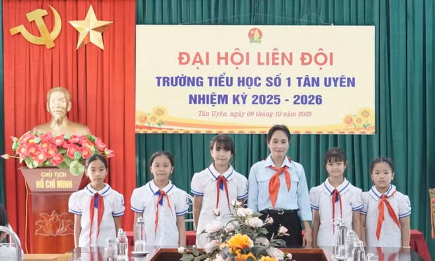 Tổ chức Đại hội Đội sau sắp xếp trường học: Không lập Liên đội riêng tại phân hiệu, điểm trường