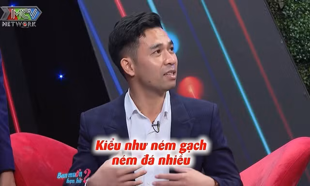 Đức Cảnh được mệnh danh là "chàng trai 3 bát phở" (ảnh cắt từ clip)
