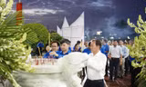Bí thư Trung ương Đoàn dự lễ tri ân anh hùng liệt sĩ tại Vĩnh Long