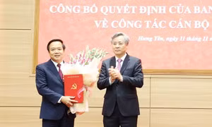Công bố quyết định của Ban Bí thư Trung ương Đảng về công tác cán bộ