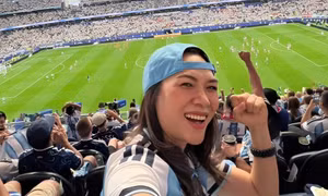 Mỹ Tâm xem trực tiếp Messi lập kỷ lục