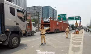 Hà Nội phân luồng giao thông ra, vào thành phố dịp Tết Dương lịch 2026
