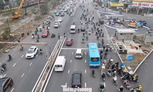 4 dự án giúp giảm ùn tắc tại Hà Nội sẽ hoàn thành vào dịp Tết Bính Ngọ