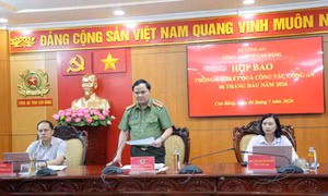 99% các vụ án về trật tự xã hội tại Cao Bằng được điều tra, xử lý