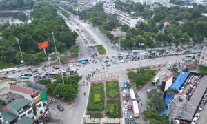 Cận cảnh nút Kim Liên, Giải Phóng - Kim Đồng sẽ xây thêm cầu vượt