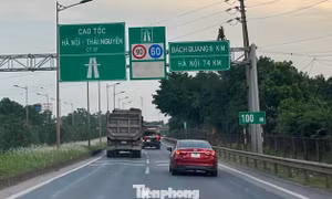 Hơn 21.000 tỷ mở rộng cao tốc Hà Nội - Thái Nguyên - Chợ Mới 