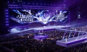 Choáng với toàn cảnh sân khấu concert Tinh hà say hi