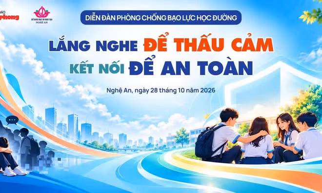 Đang diễn ra diễn đàn phòng, chống bạo lực học đường