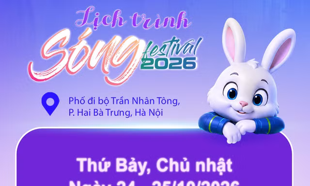 Chi tiết lịch trình Sóng Festival 2026