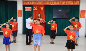 Trường Sa rộn ràng chuẩn bị vui Tết Thiếu nhi