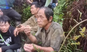 Tìm thấy người đàn ông mất tích trong rừng ở Tuyên Quang