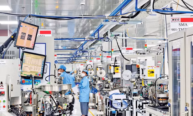 Nhà máy MCC Việt Nam tại Bắc Ninh – một trong những dự án FDI bán dẫn đang tiếp tục mở rộng quy mô sản xuất Ảnh: Dương Hưng