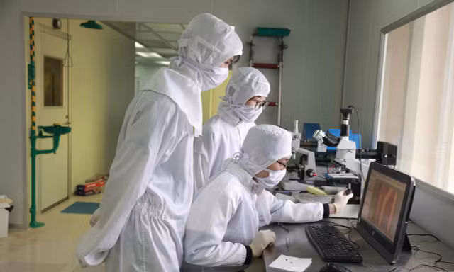 Nhà chiếu hình vũ trụ tại ĐH Phenikaa phục vụ sinh viên học tập, trải nghiệm Ảnh: NTCC 