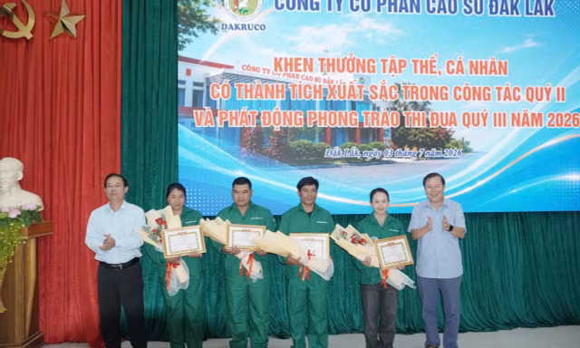 Dakruco tăng tốc xuất khẩu Cao su, mở hướng Sầu riêng 