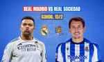 Nhận định Real Madrid vs Sociedad, 3h00 ngày 15/2: Đánh chiếm ngôi đầu