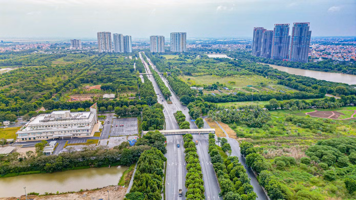 Ecopark là một trong những khu đô thị quy mô lớn đầu tiên của Hưng Yên. Ảnh: T.N.