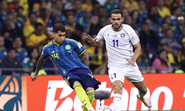Uzbekistan 1-3 Colombia: Không có bất ngờ cho đại diện châu Á 
