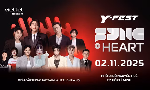 Y-FEST 2025: Sơn Tùng M-TP, SOOBIN, Trúc Nhân mang đến bữa tiệc âm nhạc bùng nổ
