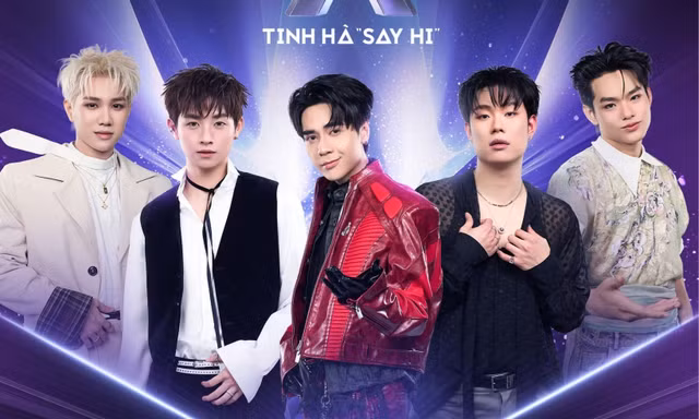 Best 5 Tinh Hà "Say Hi": Quang Hùng MasterD, Dương Domic, CONGB, buitruonglinh, Captain Boy