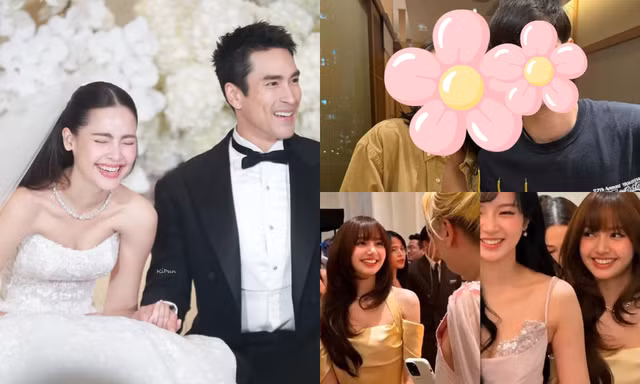 Hôn lễ Nadech - Yaya: Lisa xếp hàng bắt hoa cưới nhưng người được chọn là ai?