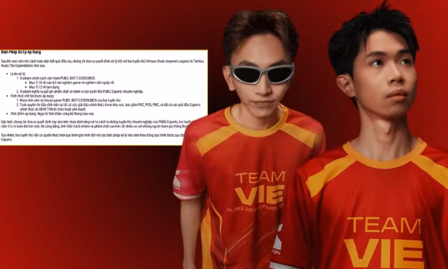 Timeline đầy đủ vụ "ồn ào" hai tuyển thủ PUBG Việt Nam