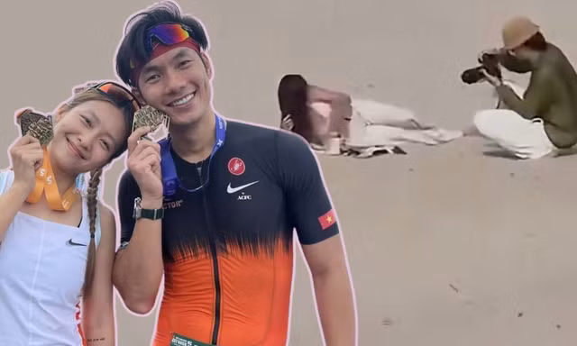 Nhan Phúc Vinh tỏa khí chất "chồng đảm", lăn xả làm phó nháy cho Khả Ngân