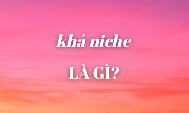 "Khá niche" là trào lưu gì mà đang được giới trẻ sử dụng khắp mạng xã hội?