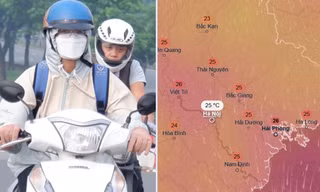 Hà Nội sắp đón gió Đông Bắc liên tục khiến trời hanh khô, kết thúc nóng ẩm