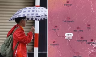 Dự báo Hà Nội giảm nhiệt nhẹ khi gió Đông Bắc có thể xuất hiện cuối tháng 5