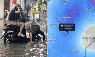 Dự báo sắp có vùng áp thấp ở Biển Đông, mưa dông ở miền Bắc càng phức tạp