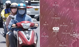 Miền Bắc chuyển từ mưa dông sang thời tiết nắng nóng diện rộng