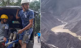 Nước tiếp tục tích tụ tại khu vực xảy ra thảm họa lũ quét Nepal