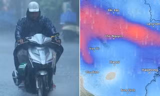 Hà Nội được dự báo sắp có mưa dông
