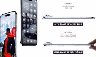 Giải mã những xôn xao về ảnh quảng cáo iPhone Air "tế nhị" của Apple ở Hàn Quốc