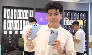 Người mua máy iPhone 18 Pro và 18 Pro Max ở Việt Nam