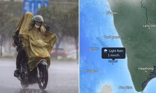 Miền Bắc bước vào những ngày có mưa dông rải rác