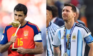 Danh hiệu Quả Bóng Vàng World Cup 2026 thuộc về Rodri của ĐT Tây Ban Nha.