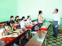 Sinh viên trong giờ học tiếng Indonesia tại Trường ĐH KHXH & NV TPHCM.