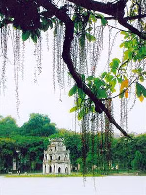 Hồ Hoàn Kiếm, Hà Nội. Ảnh: Duy Tường.
