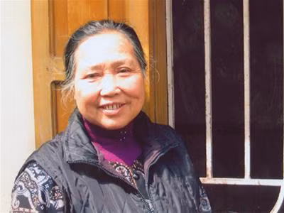 Bà Lê Thị Nhu tức Liên con gái liệt sĩ Lê Văn Chà Bà Lê Thị Nhu tức Liên con gái liệt sĩ Lê Văn Chà
