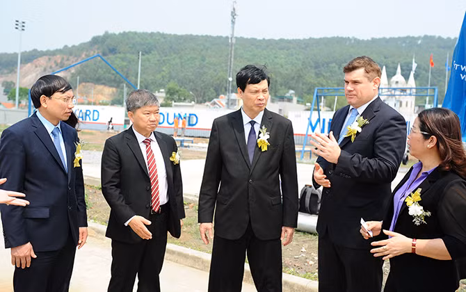 Khu phức hợp giáo dục Quốc tế quy mô lớn nhất tỉnh Quảng Ninh đi vò hoạt động
