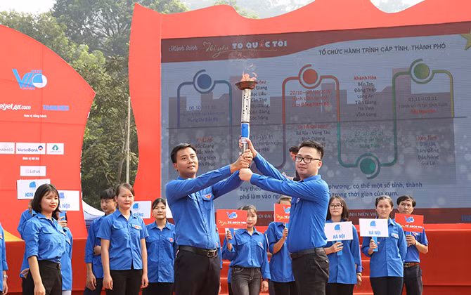Hành trình “Tôi yêu Tổ quốc tôi” chính thức được bắt đầu