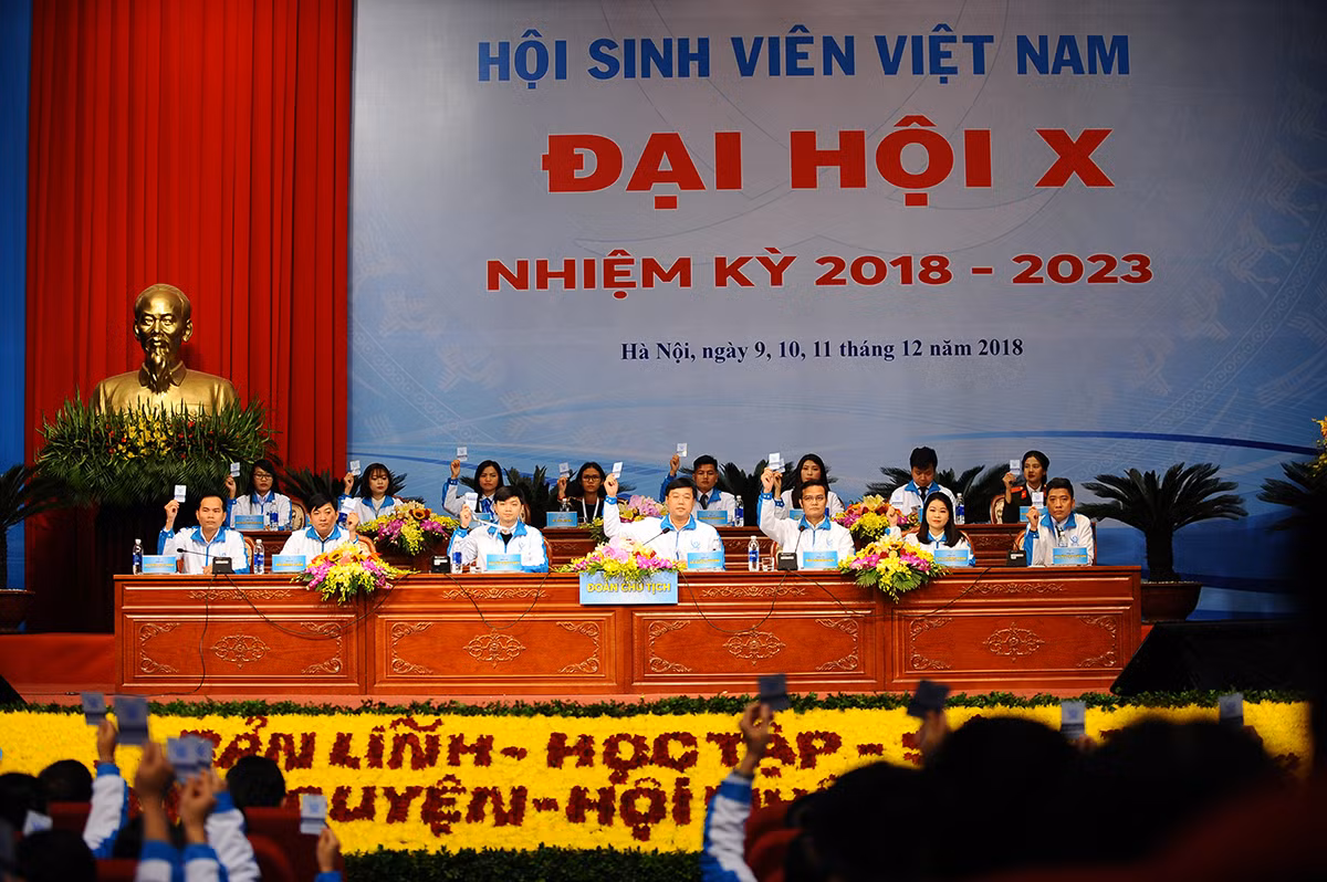 Khai mạc Đại hội đại biểu sinh viên Việt Nam toàn quốc lần thứ X