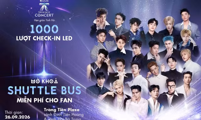 Concert Tinh Hà “Say Hi” D-3 công bố lịch bán vé, hé lộ quyền lợi shuttle bus