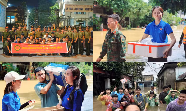 Đoàn viên, thanh niên kêu gọi giúp đỡ người dân Thái Nguyên sau trận lũ kinh hoàng